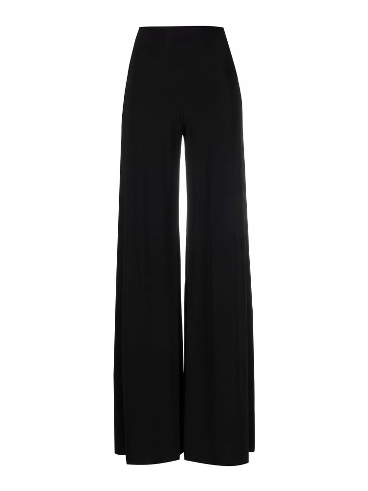 Elephant Jersey Trousers In Black