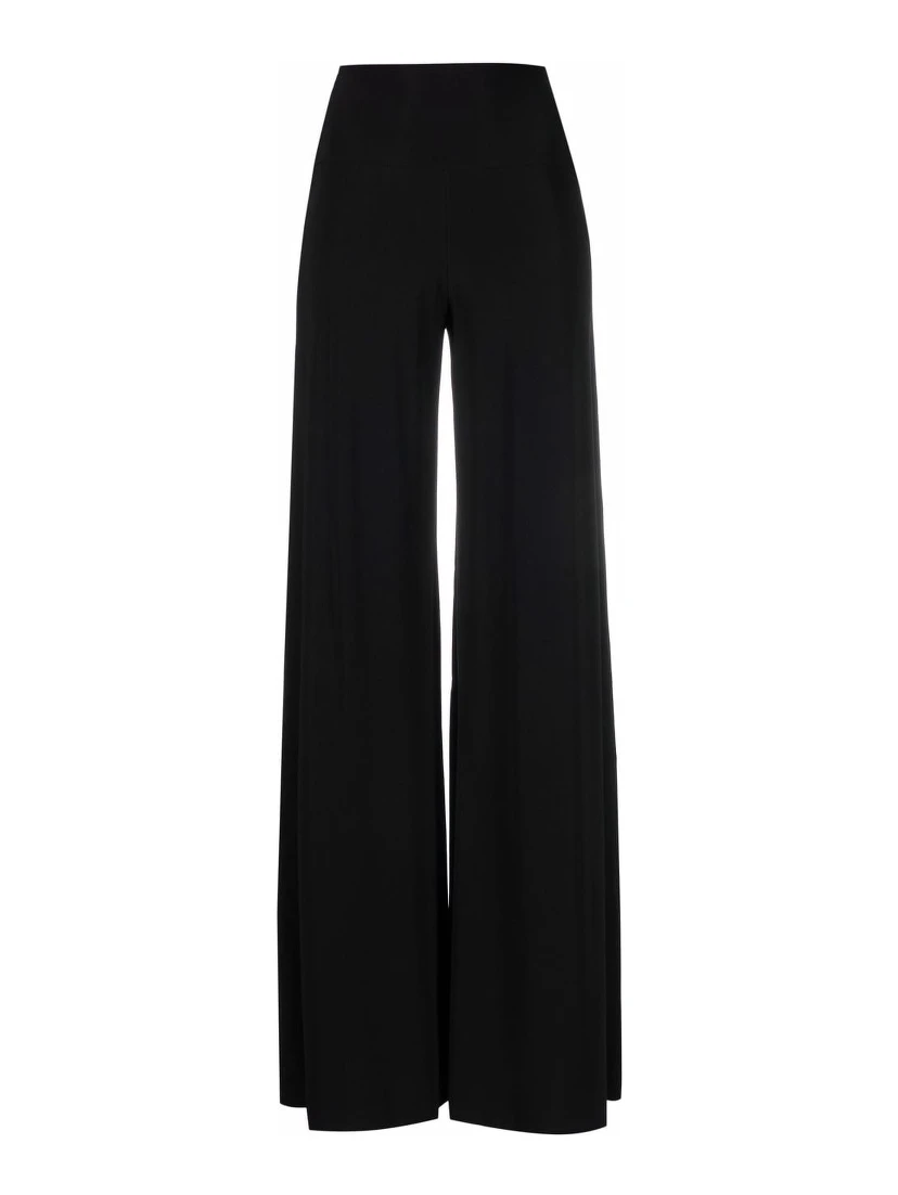 Elephant Jersey Trousers In Black