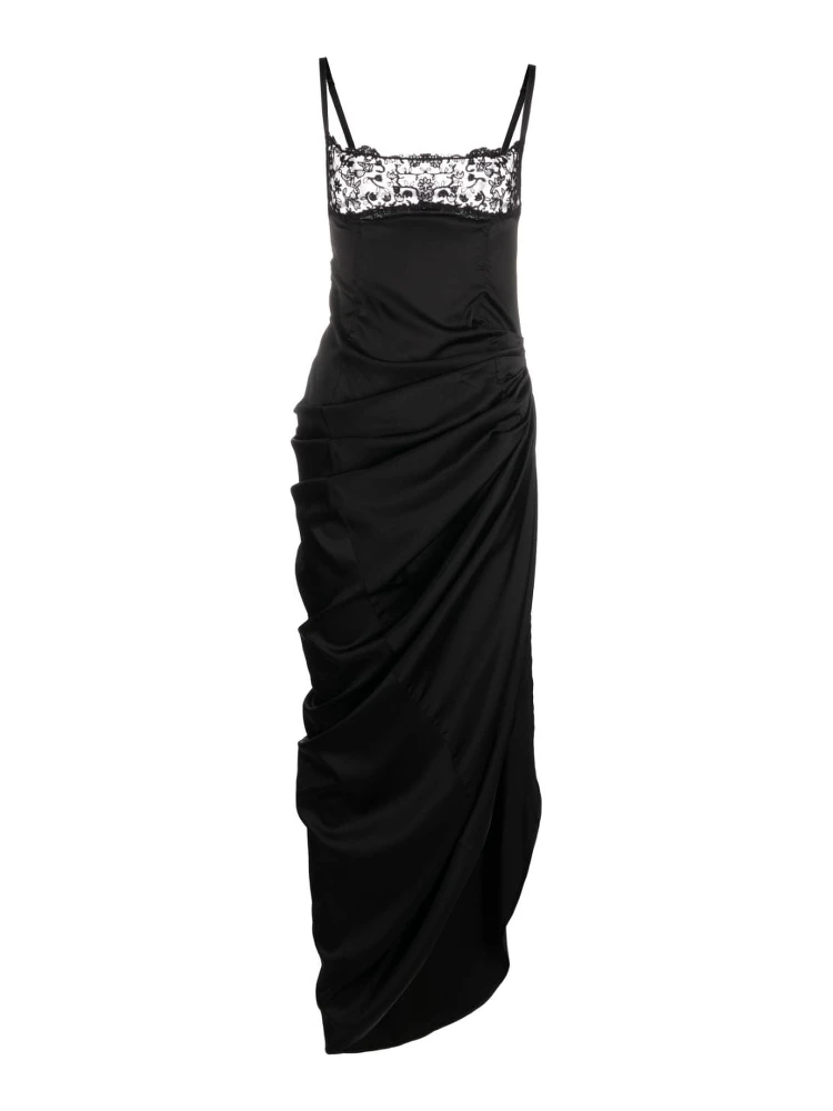 La Saudade Longue Brodée Dress