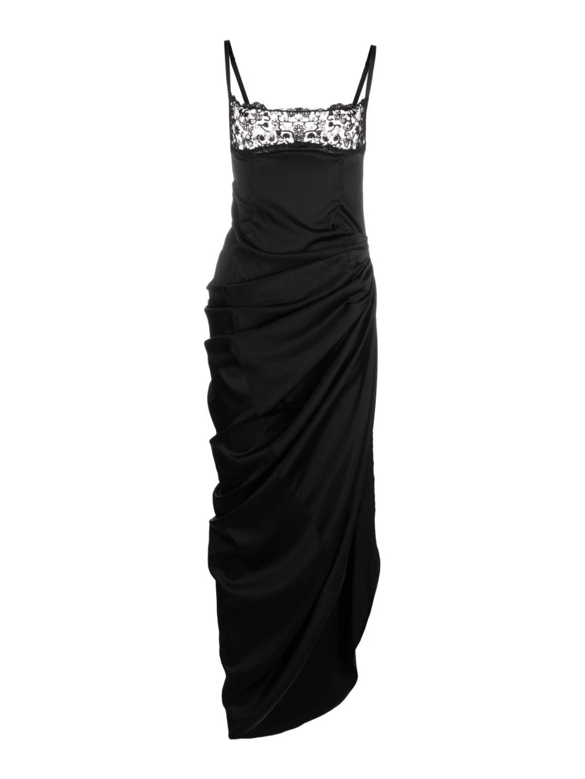 La Saudade Longue Brodée Dress