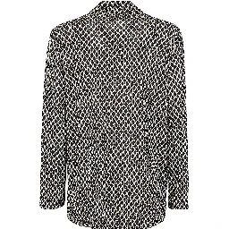 Printed Blouse In Black