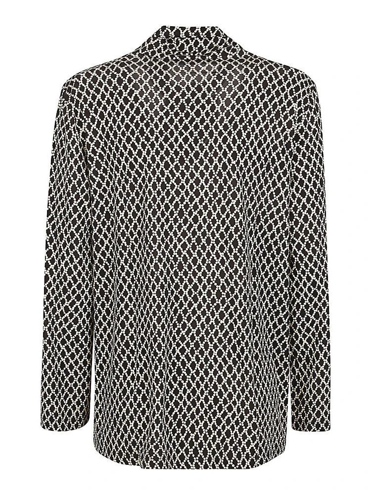 Printed Blouse In Black alternative