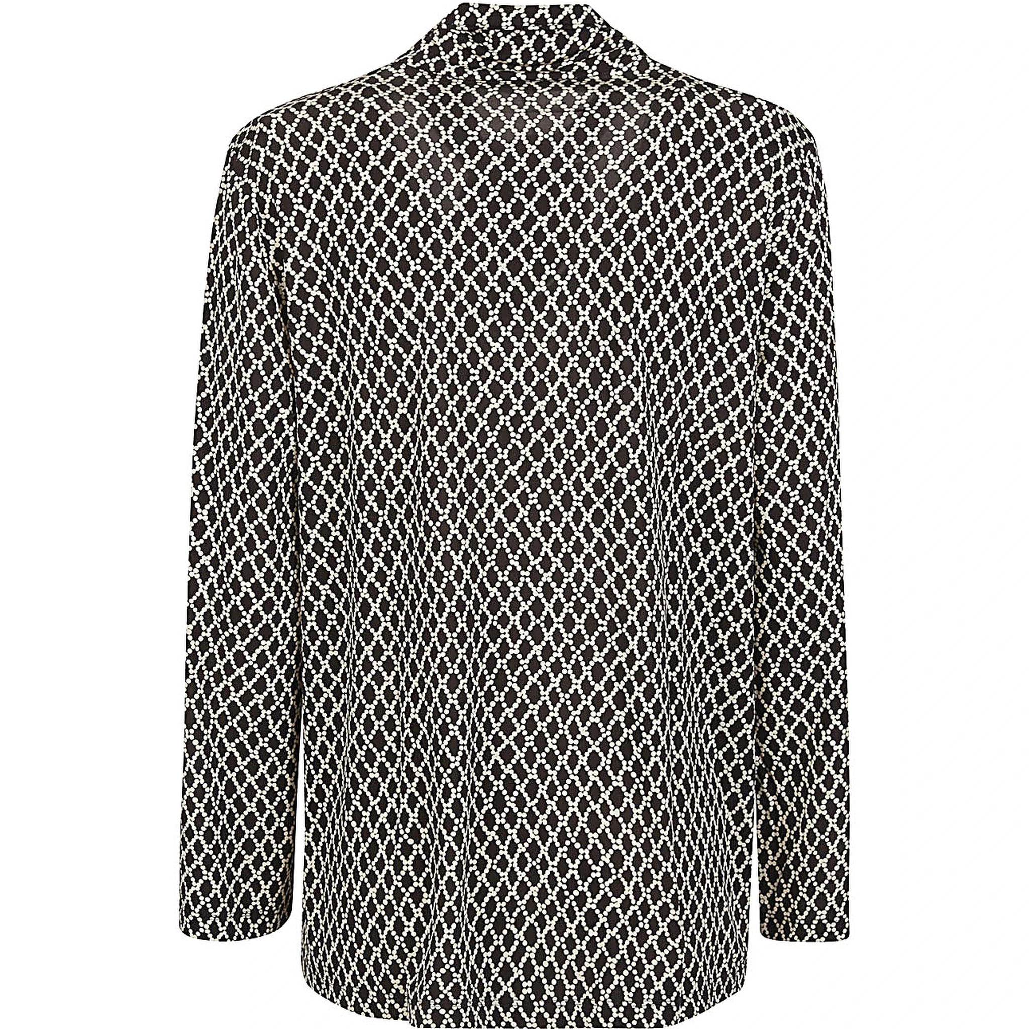 Printed Blouse In Black