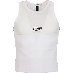 Ebot Tech Tank Top In White