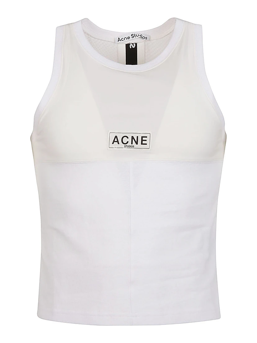 Ebot Tech Tank Top In White