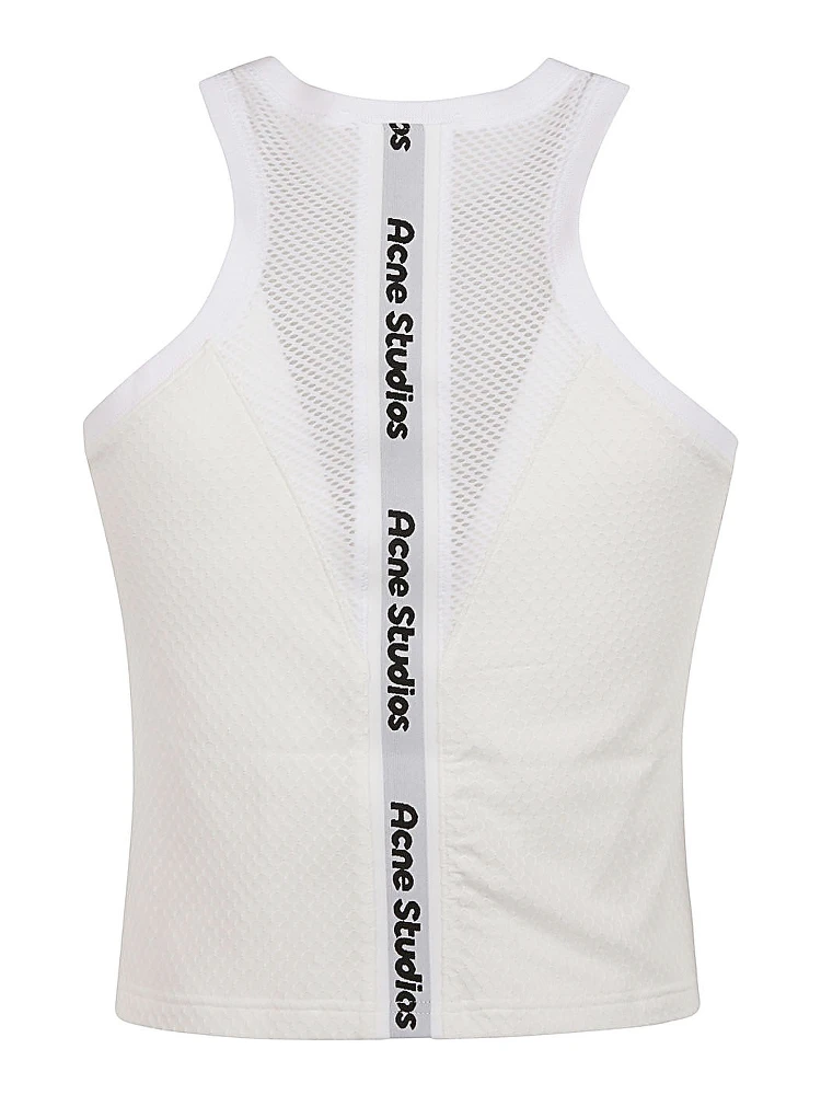 Ebot Tech Tank Top In White alternative