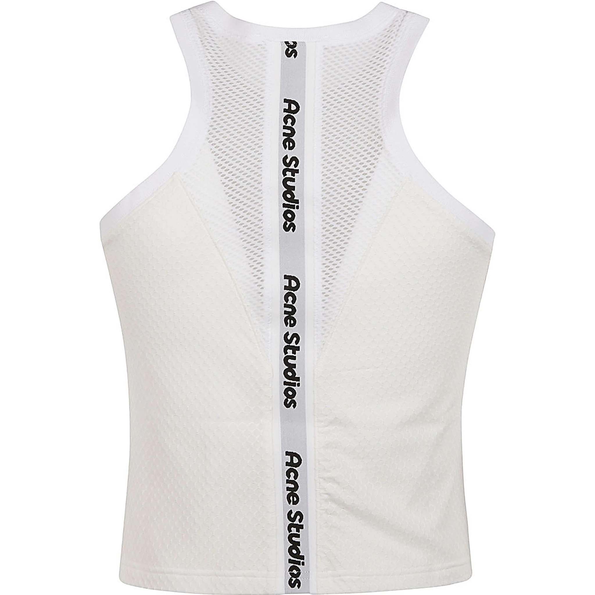 Ebot Tech Tank Top In White