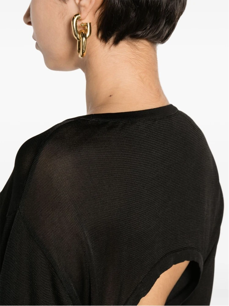 open-back knitted dress alternative