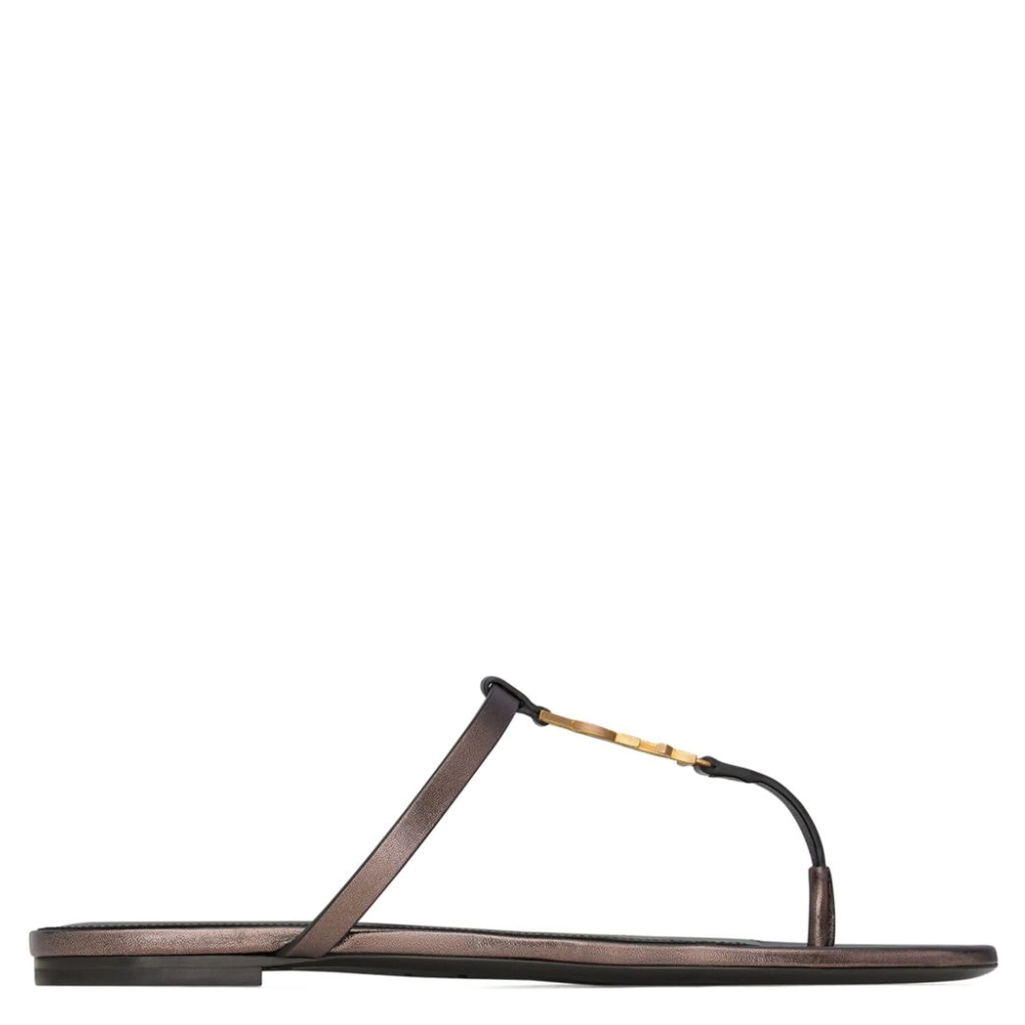 Cassandra leather flip flops