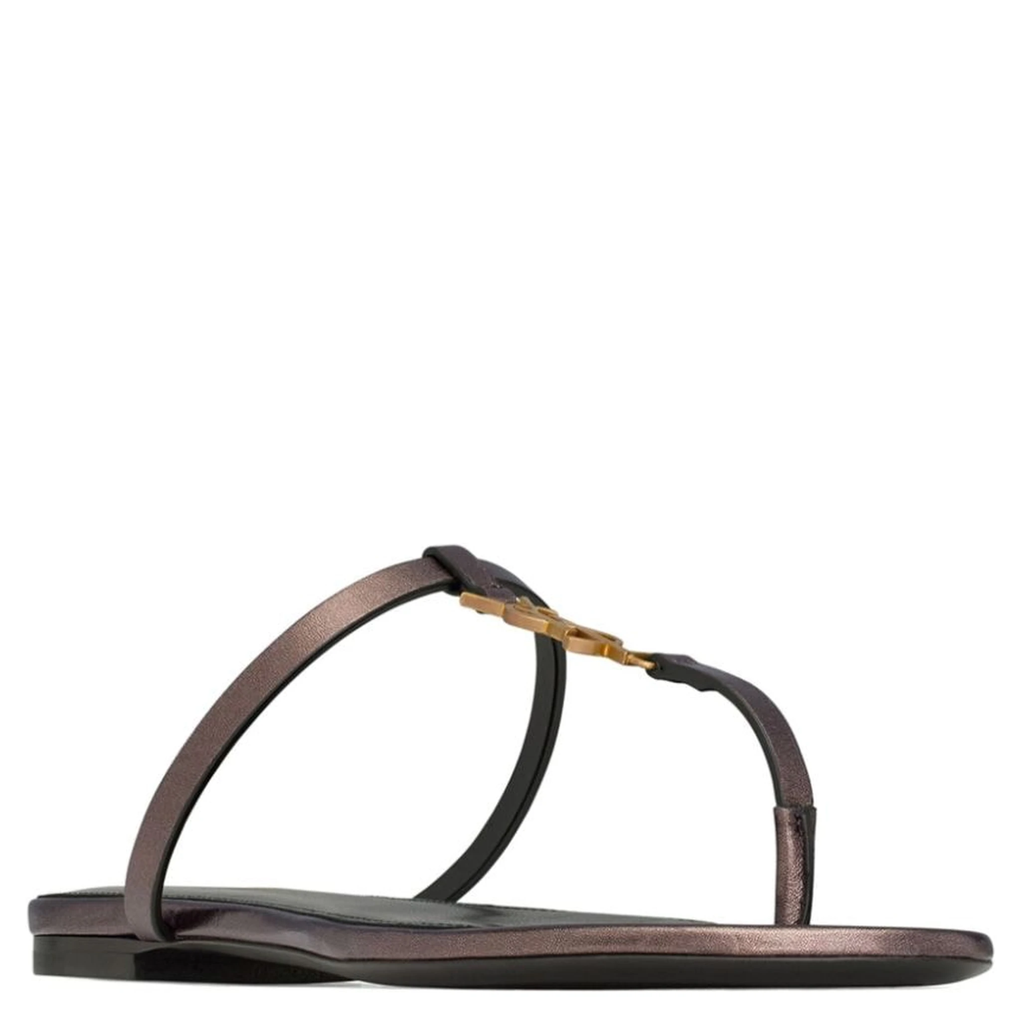 Cassandra leather flip flops