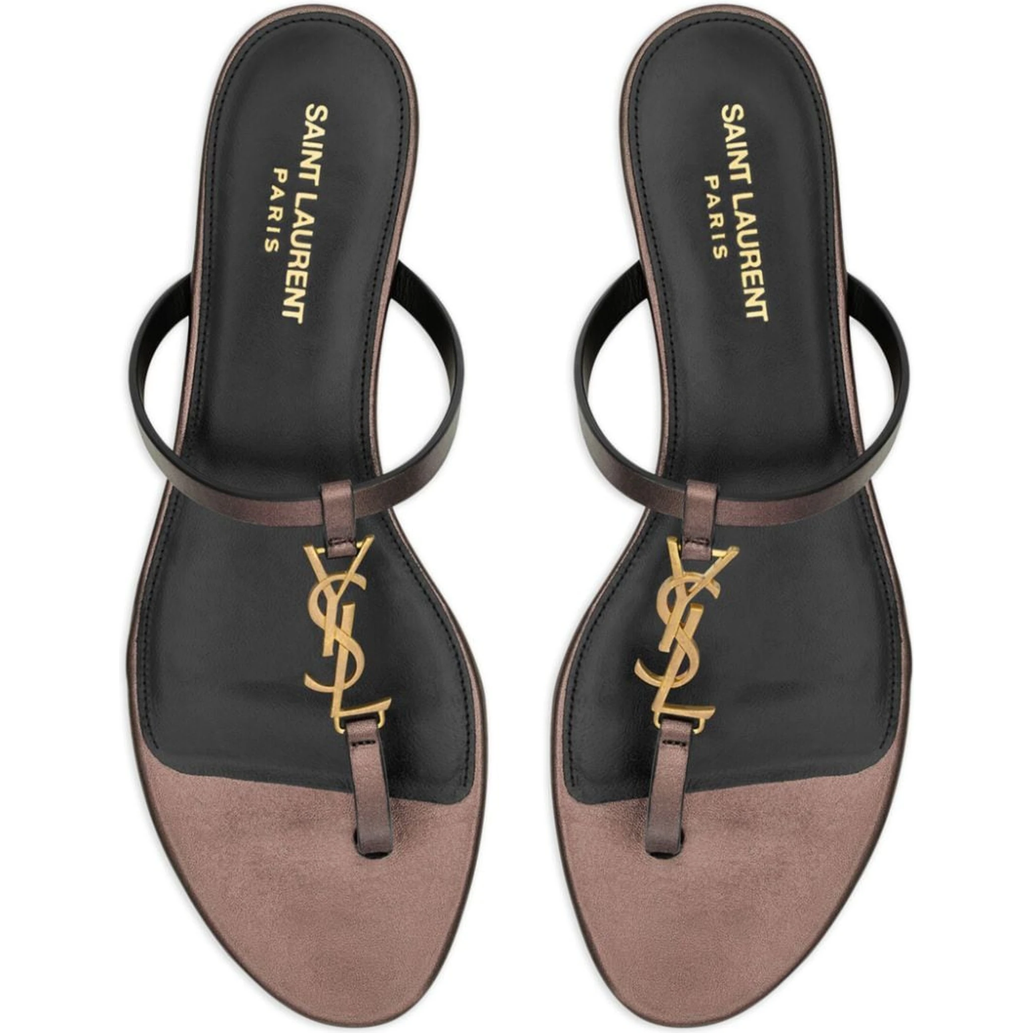 Cassandra leather flip flops