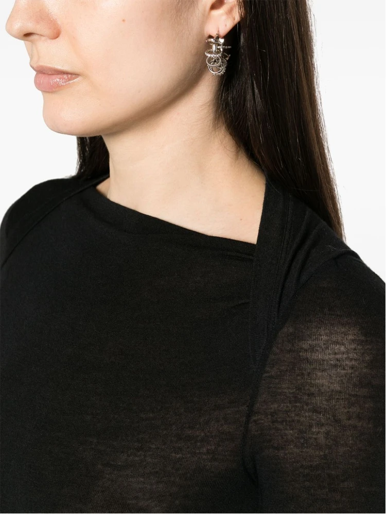 Black Viscose Blend Dress alternative