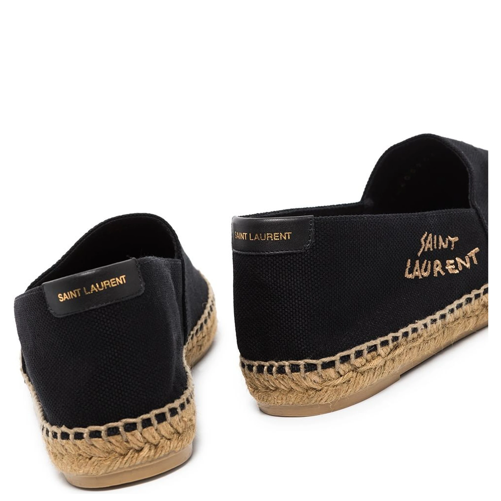 logo-embroidered espadrilles