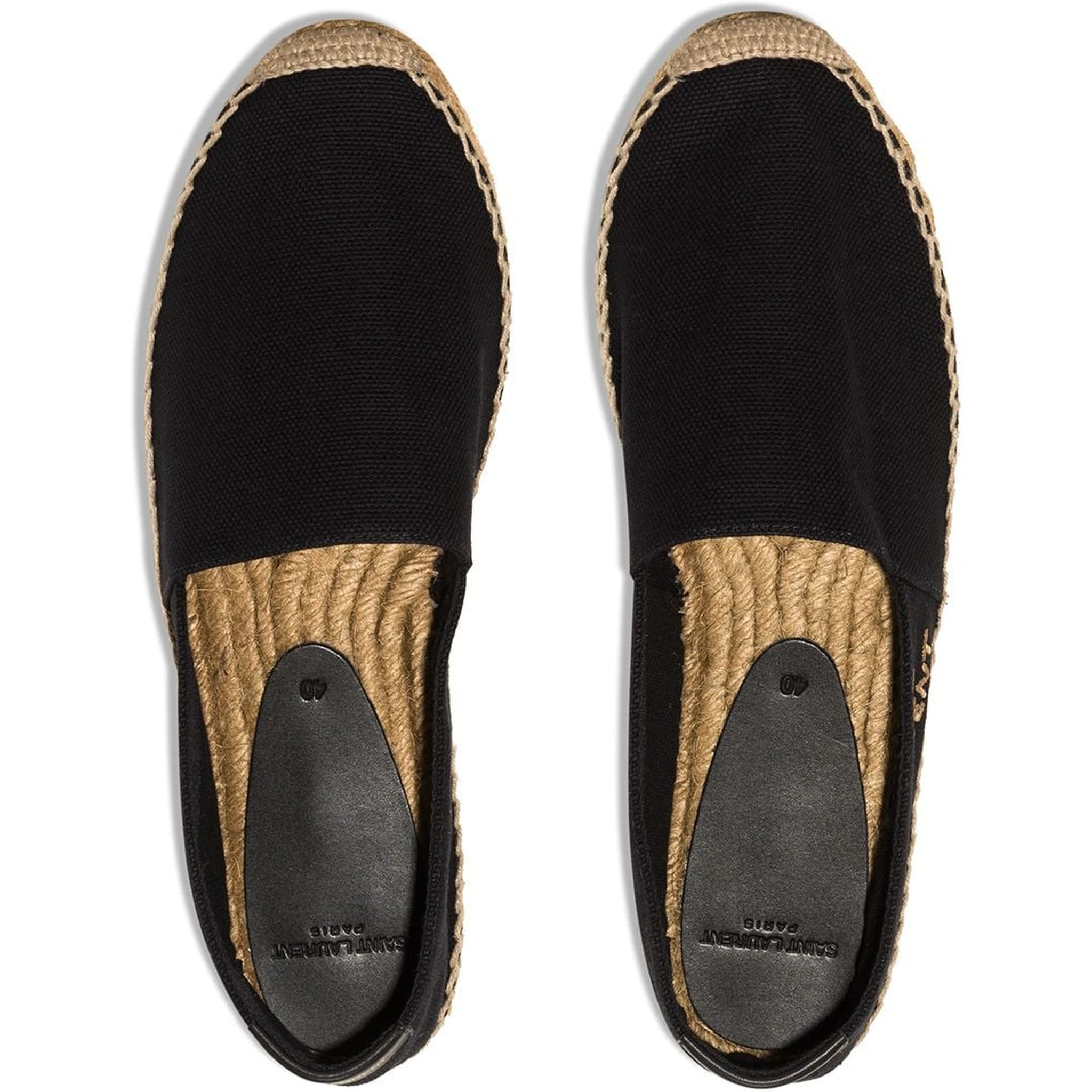 logo-embroidered espadrilles