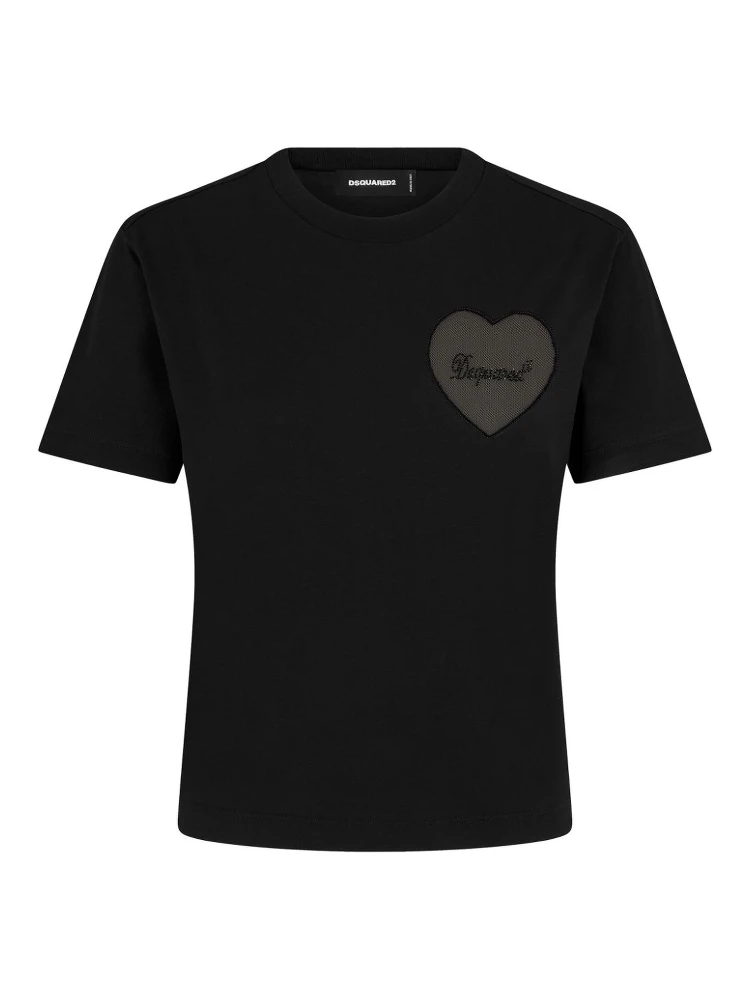 Dsquared2 T-shirts and Polos Black