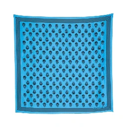 Alexander Mc Queen Skull Silk Scarf