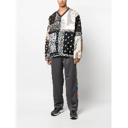 bandana-panel track pants