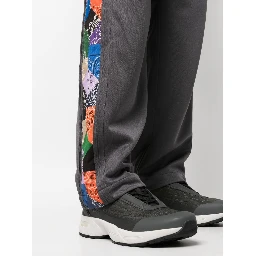 bandana-panel track pants