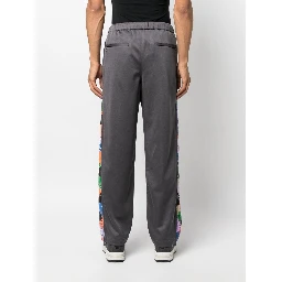 bandana-panel track pants