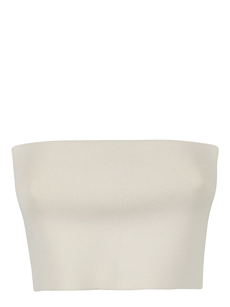 Bandeau Top In White
