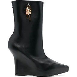 120mm padlock wedge boots