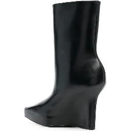 120mm padlock wedge boots
