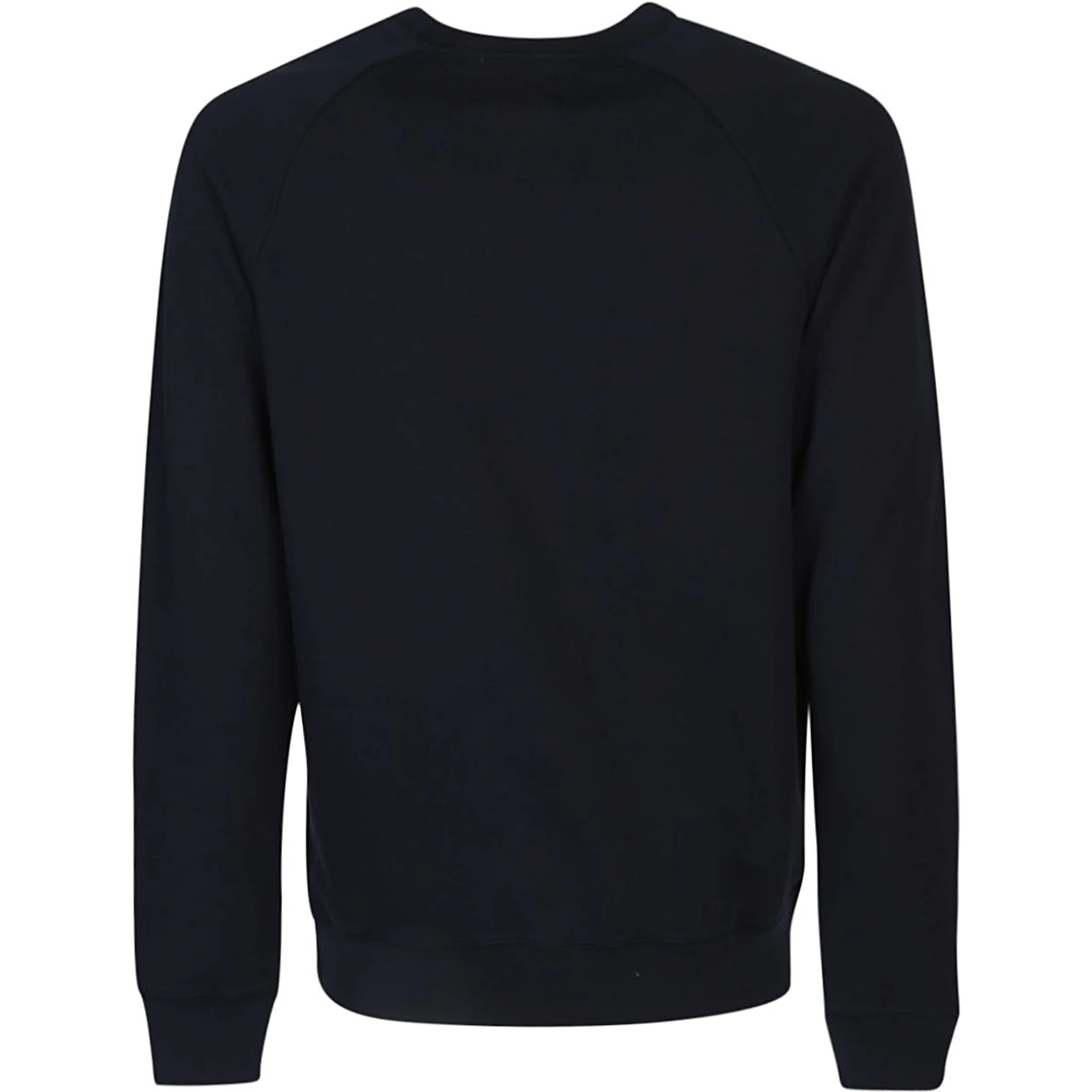 Logo Organic Cotton Sweatshirt In Blue