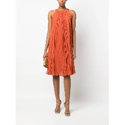 Pianoforte Pleated Midi Dress