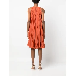 Pianoforte Pleated Midi Dress