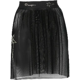 Logo Skirt In Black