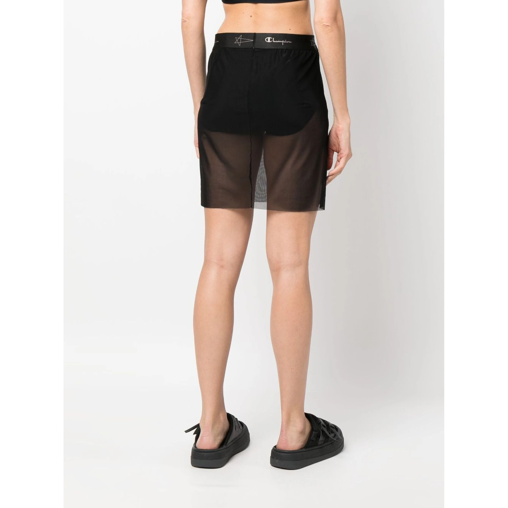Logo Skirt In Black