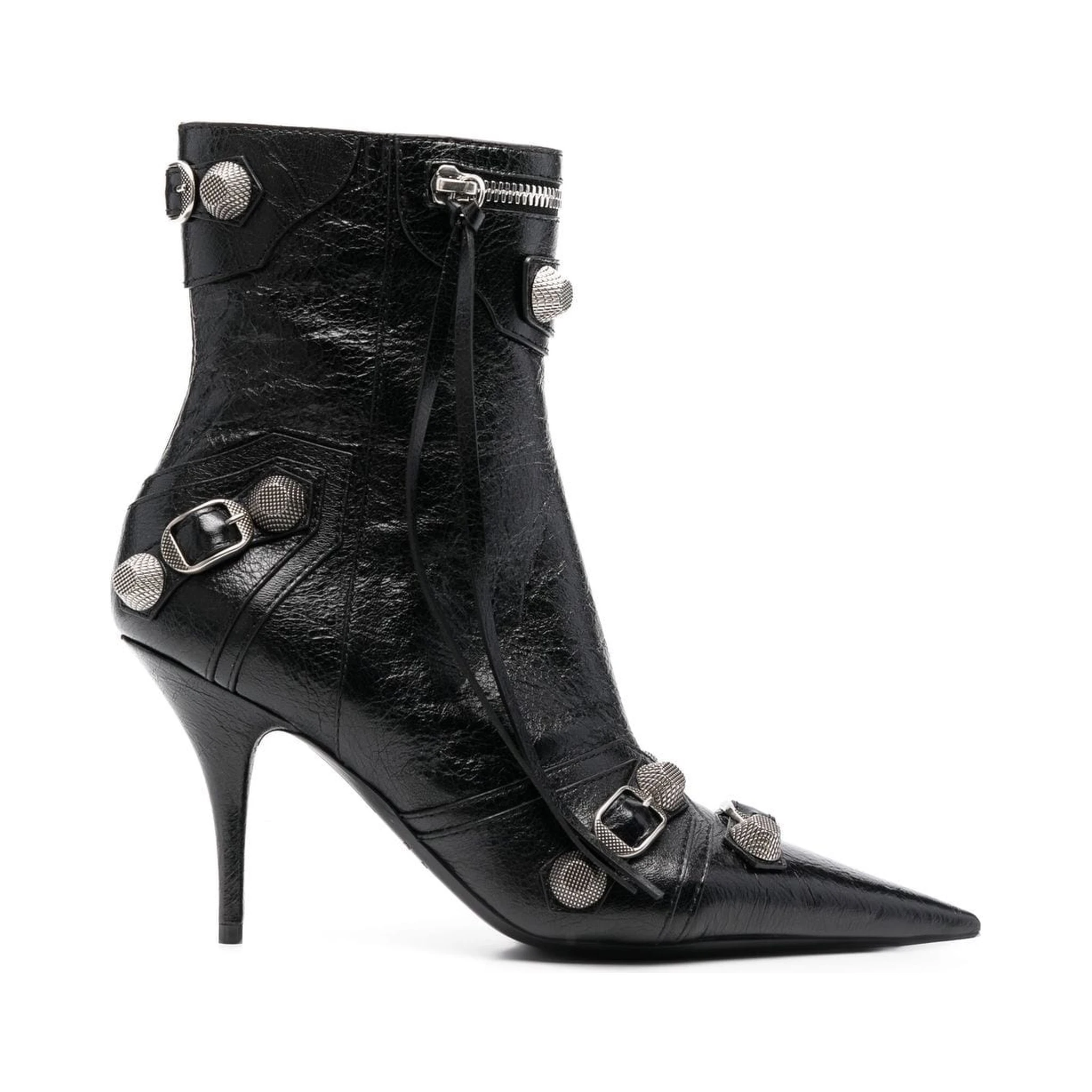 Black Leather Boot