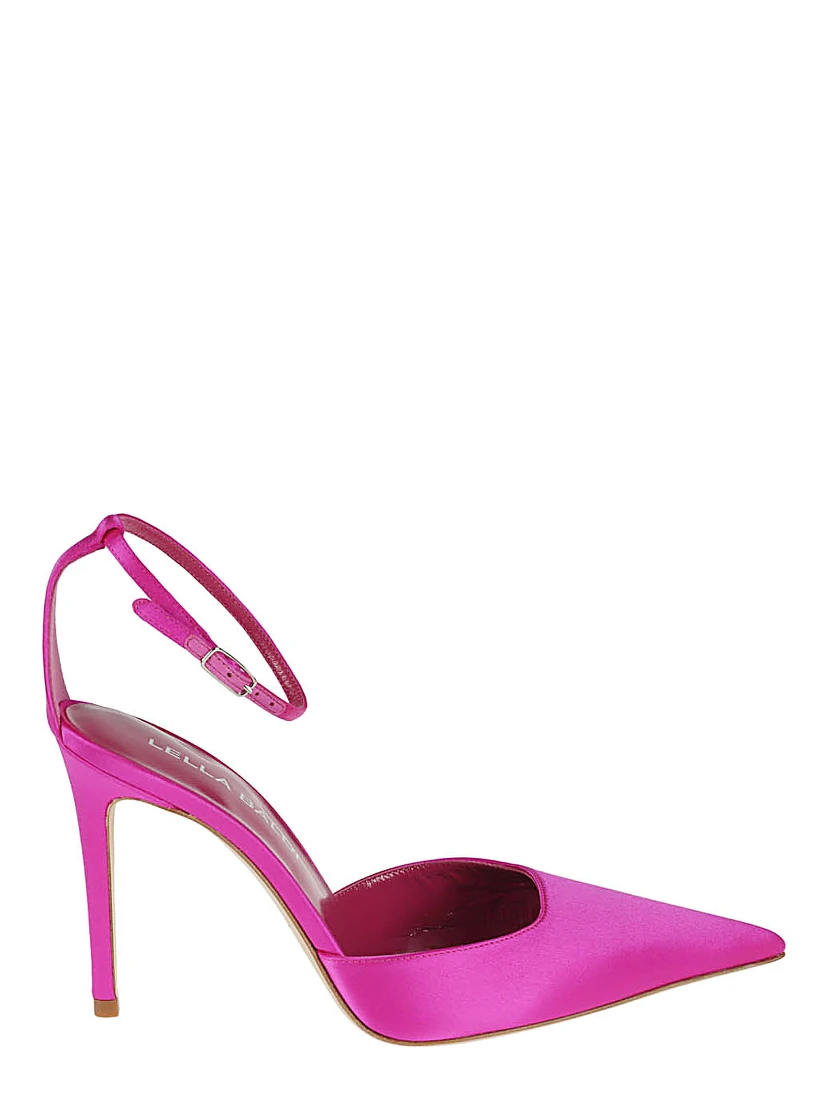 Fuchsia Fuchsia Leather Pump