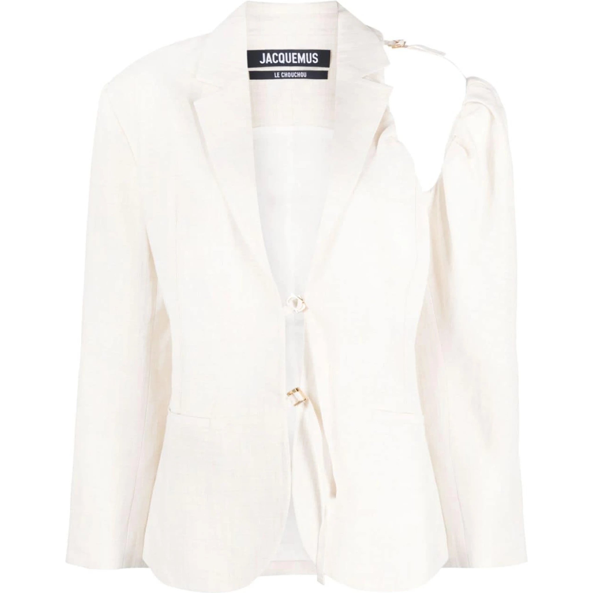 La Veste Galliga Blazer Jacket In Off-White