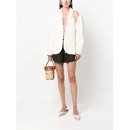 La Veste Galliga Blazer Jacket In Off-White
