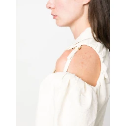 La Veste Galliga Blazer Jacket In Off-White