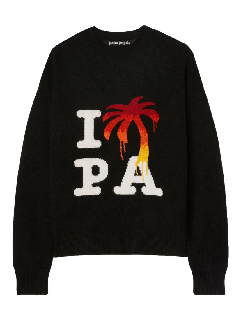 Palm Angels Sweaters Black