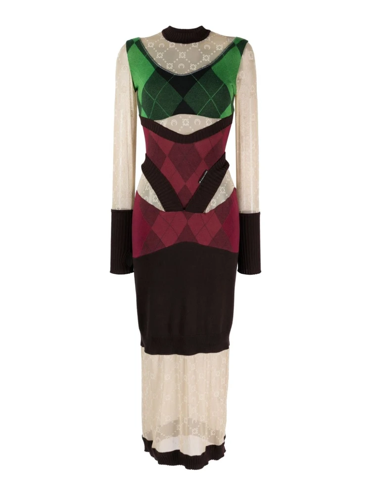 MARINE SERRE Dresses Green