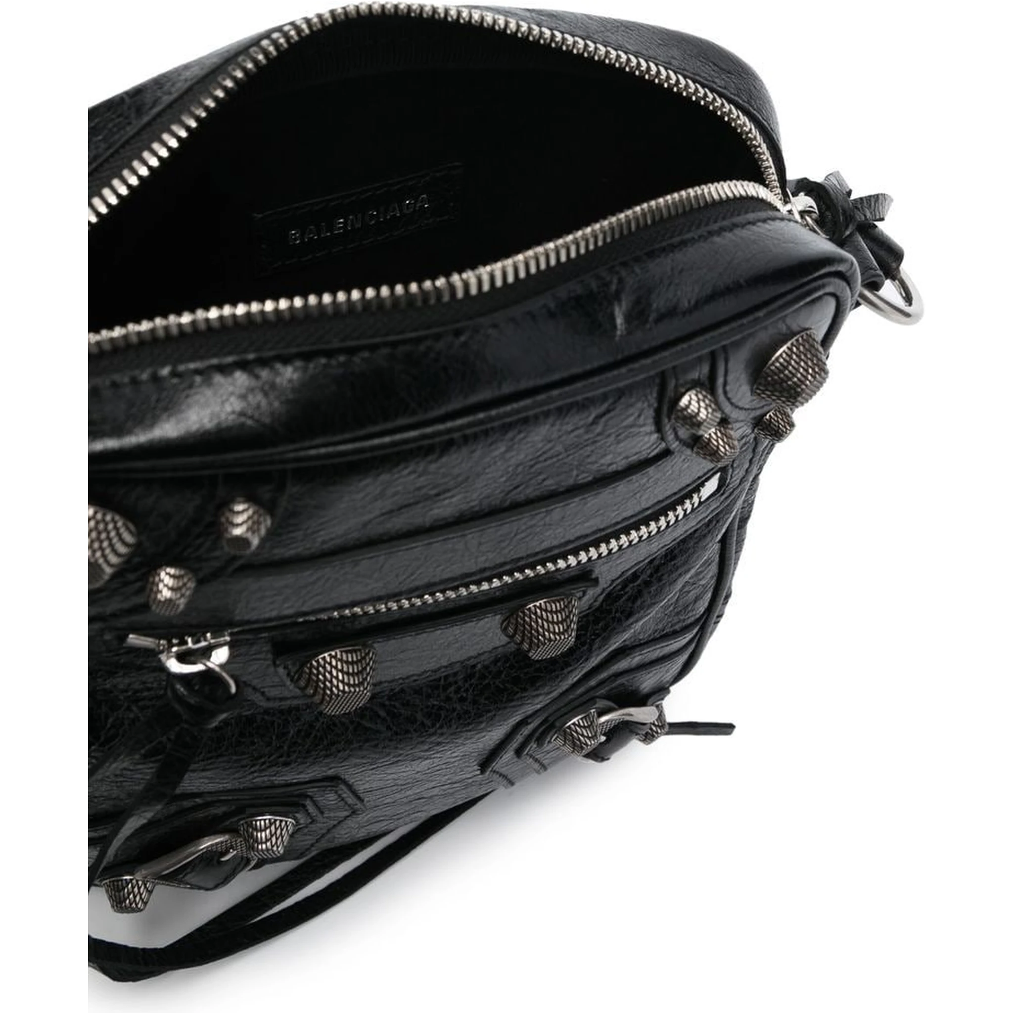 Black Le Cagole Crossbody Bag