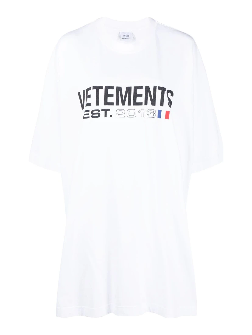 Vetements T-shirts and Polos White