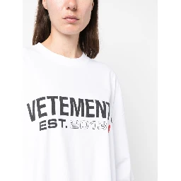 Vetements T-shirts and Polos White