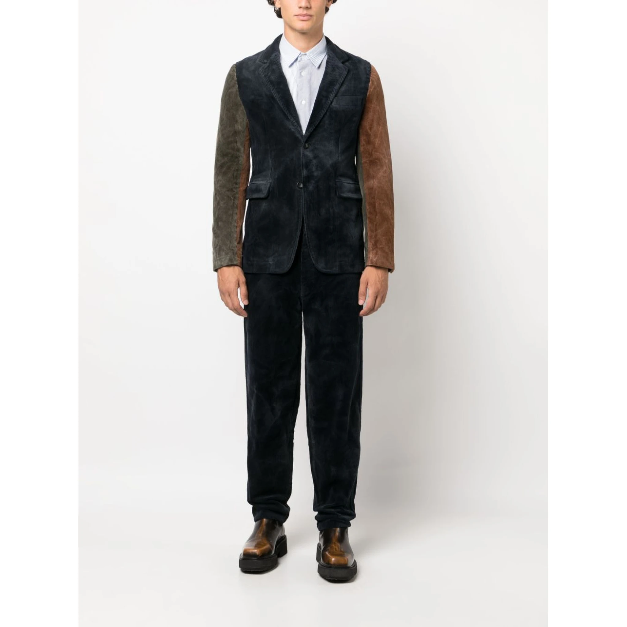 Comme des Garcons Trousers Blue