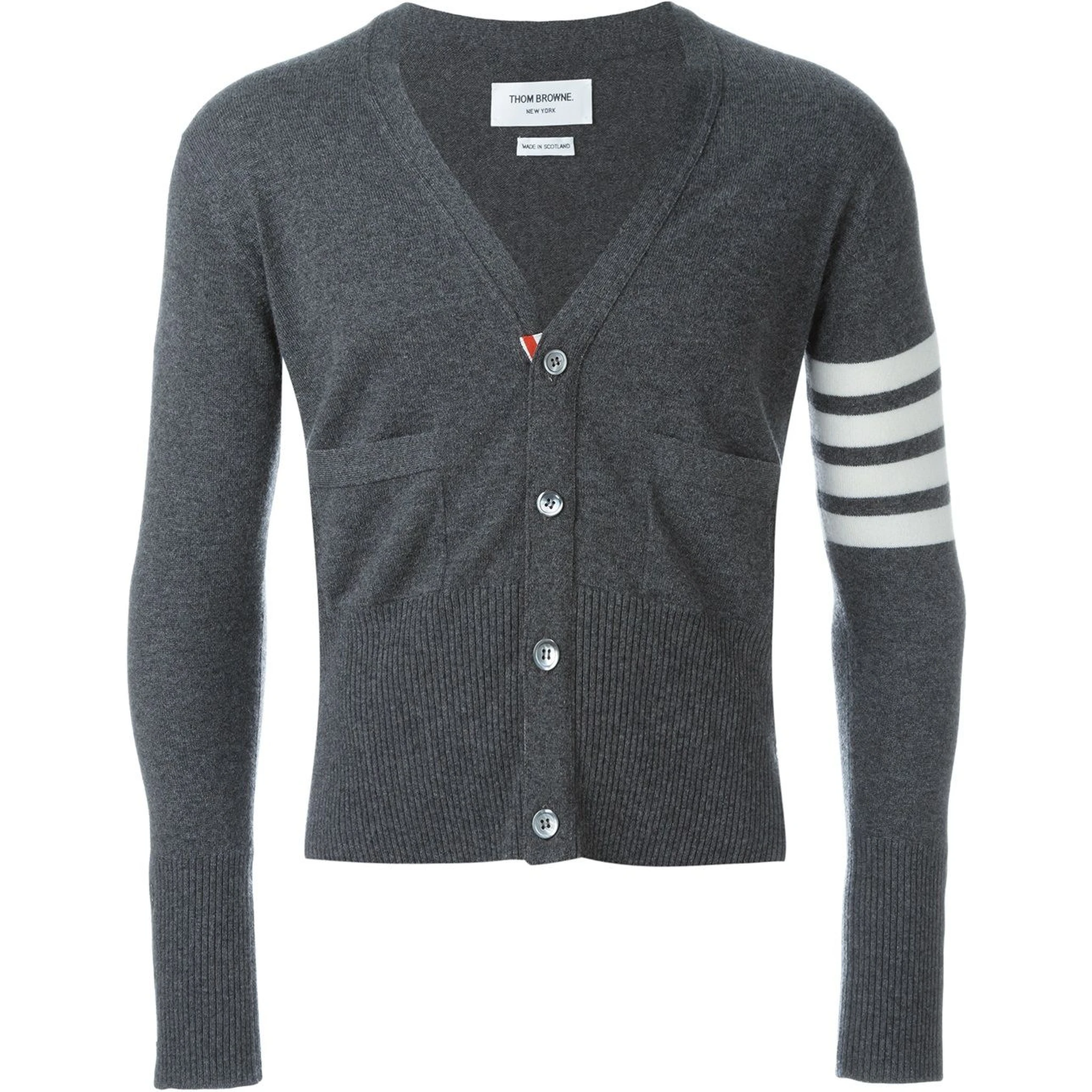 4-Bar cashmere cardigan