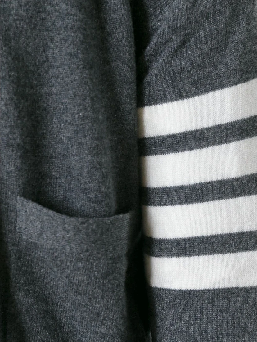 4-Bar cashmere cardigan