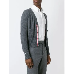 4-Bar cashmere cardigan
