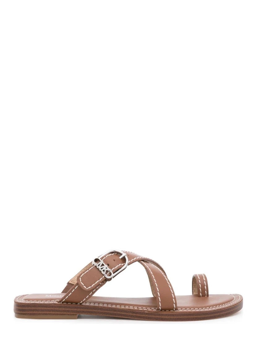 MMK Sandals Leather Brown