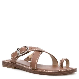MMK Sandals Leather Brown