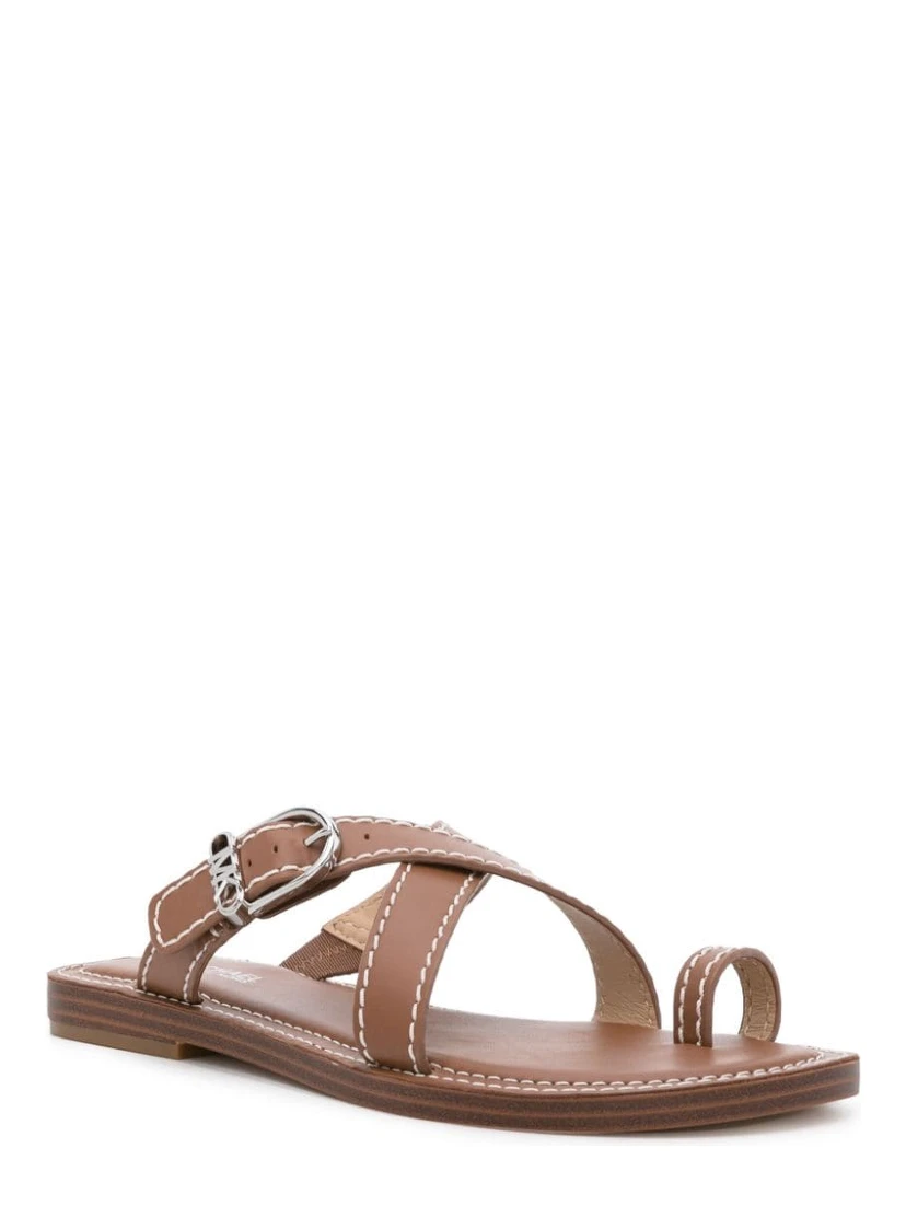 MMK Sandals Leather Brown