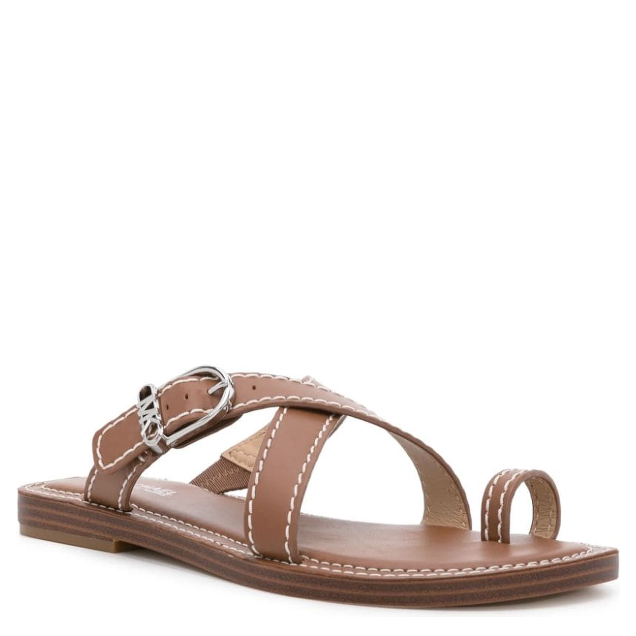 MMK Sandals Leather Brown