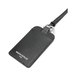 four-stitch leather keyring